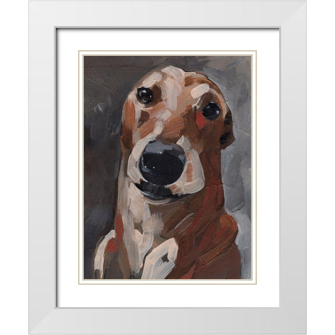 Good Boy I White Modern Wood Framed Art Print with Double Matting by Parker, Jennifer Paxton