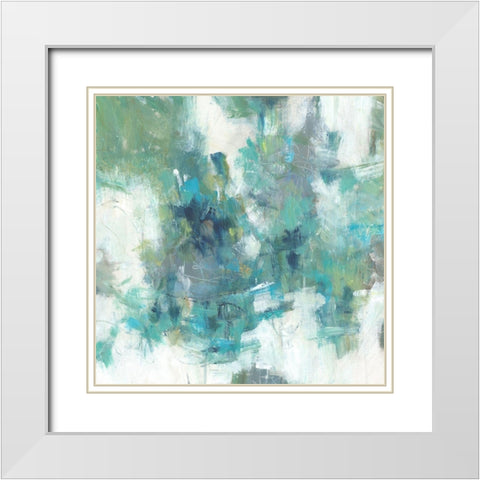 Upside Down II White Modern Wood Framed Art Print with Double Matting by OToole, Tim