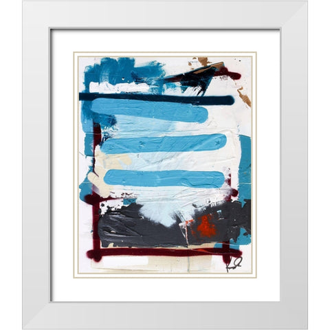 There Is No Box III White Modern Wood Framed Art Print with Double Matting by Youngstrom, Kent