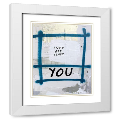 There Is No Box IV White Modern Wood Framed Art Print with Double Matting by Youngstrom, Kent