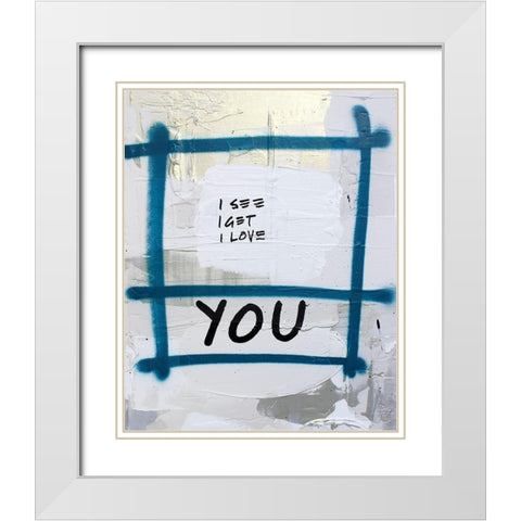 There Is No Box IV White Modern Wood Framed Art Print with Double Matting by Youngstrom, Kent
