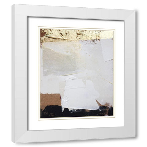 Gold Divided II White Modern Wood Framed Art Print with Double Matting by Youngstrom, Kent