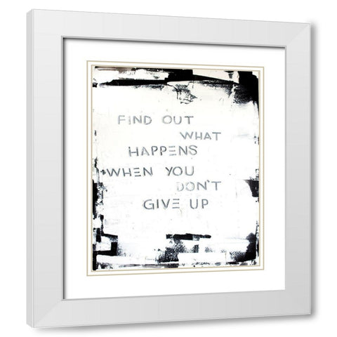 Beacon of Light IV White Modern Wood Framed Art Print with Double Matting by Youngstrom, Kent