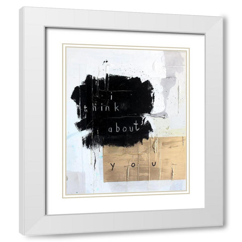 Beacon of Light V White Modern Wood Framed Art Print with Double Matting by Youngstrom, Kent
