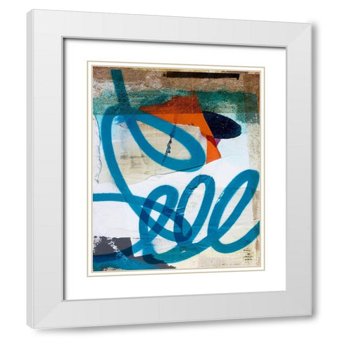 Never Fails III White Modern Wood Framed Art Print with Double Matting by Youngstrom, Kent