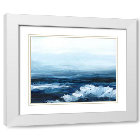 View from the Lighthouse II White Modern Wood Framed Art Print with Double Matting by Popp, Grace