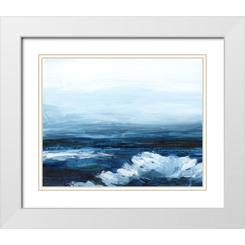 View from the Lighthouse II White Modern Wood Framed Art Print with Double Matting by Popp, Grace