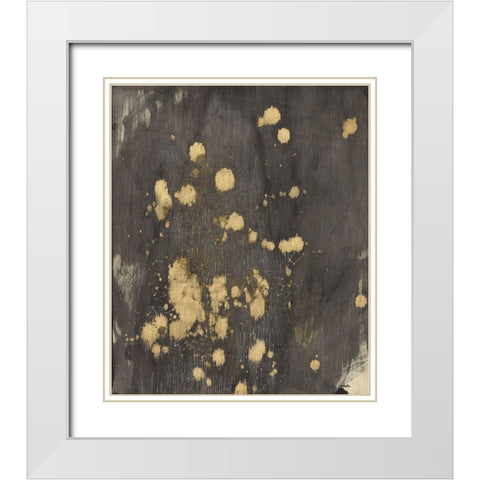 Cosmic Traces White Modern Wood Framed Art Print with Double Matting by Arbel, Lori