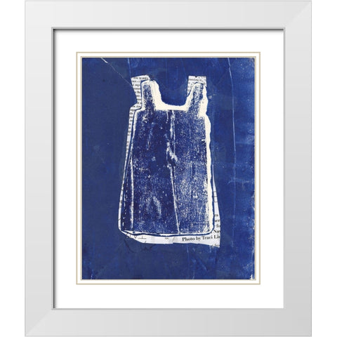 Leisure White Modern Wood Framed Art Print with Double Matting by Combs, Joyce