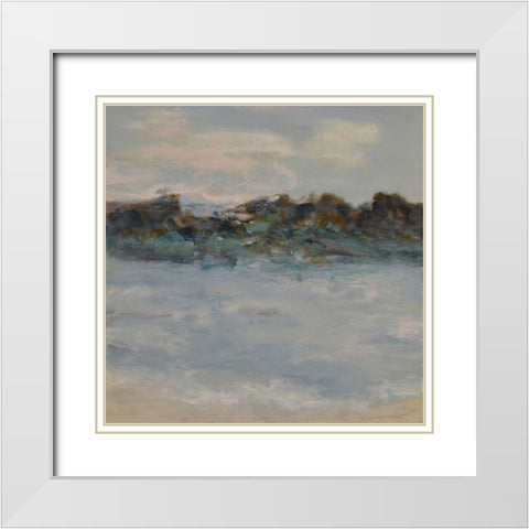 The Perilous Quest White Modern Wood Framed Art Print with Double Matting by Shanti, Shima