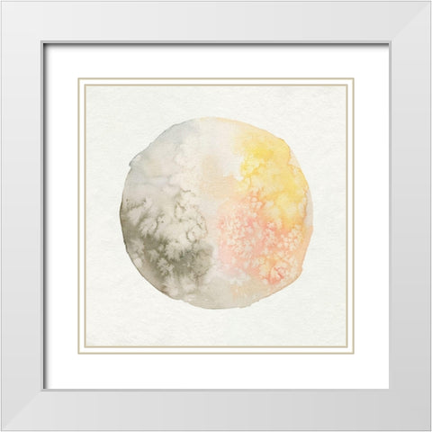 Cosmic View VI White Modern Wood Framed Art Print with Double Matting by Caroline, Emma
