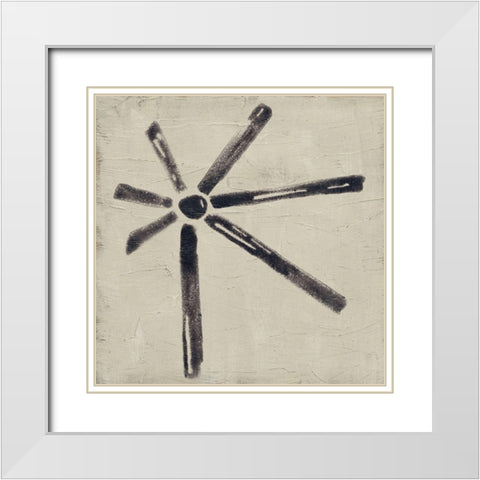 The Seven Principles VI White Modern Wood Framed Art Print with Double Matting by Vess, June Erica