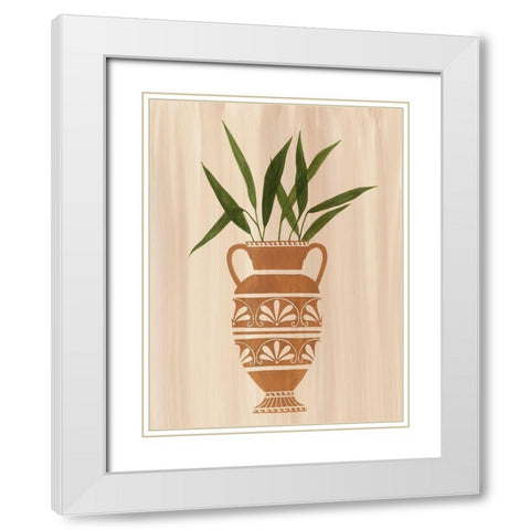 Dianas Vessel II White Modern Wood Framed Art Print with Double Matting by Popp, Grace