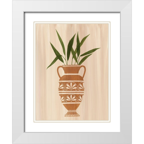 Dianas Vessel II White Modern Wood Framed Art Print with Double Matting by Popp, Grace