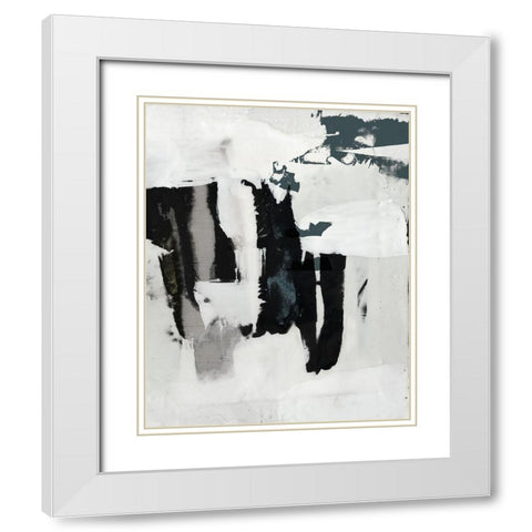 Broken Window II White Modern Wood Framed Art Print with Double Matting by Goldberger, Jennifer