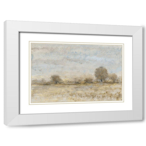 Late Harvest I White Modern Wood Framed Art Print with Double Matting by OToole, Tim