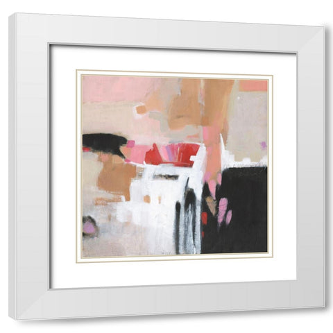 Breakaway I White Modern Wood Framed Art Print with Double Matting by OToole, Tim