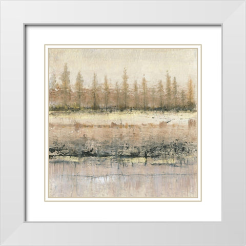 What Lies Beneath I White Modern Wood Framed Art Print with Double Matting by OToole, Tim