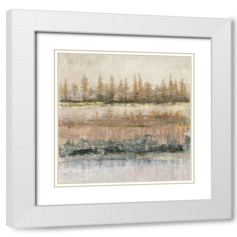 What Lies Beneath II White Modern Wood Framed Art Print with Double Matting by OToole, Tim