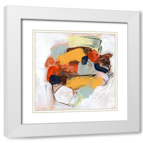 Lunchbox I White Modern Wood Framed Art Print with Double Matting by Parker, Jennifer Paxton