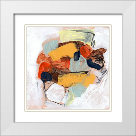 Lunchbox I White Modern Wood Framed Art Print with Double Matting by Parker, Jennifer Paxton