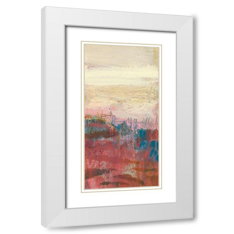 Oneiric II White Modern Wood Framed Art Print with Double Matting by Jachimiec, Sue