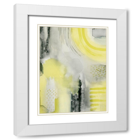 Lemon and Grit II White Modern Wood Framed Art Print with Double Matting by Popp, Grace