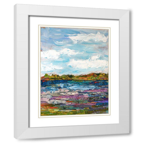 Ill Meet You There II White Modern Wood Framed Art Print with Double Matting by St. Hilaire, Elizabeth