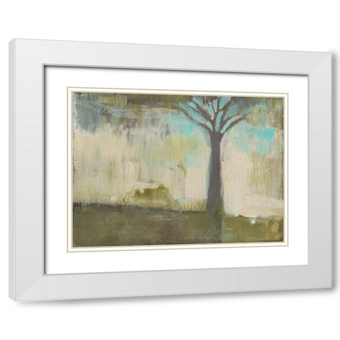 The Tallest Tree II White Modern Wood Framed Art Print with Double Matting by Goldberger, Jennifer