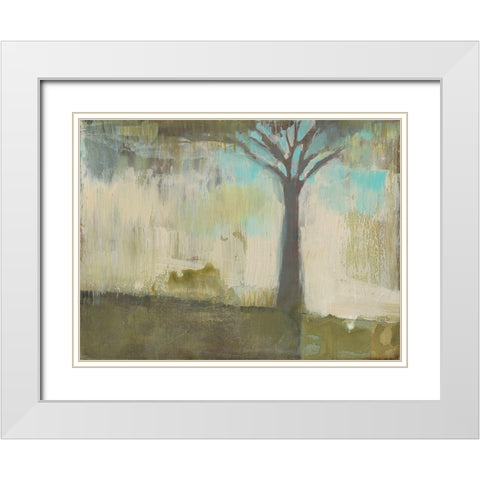 The Tallest Tree II White Modern Wood Framed Art Print with Double Matting by Goldberger, Jennifer