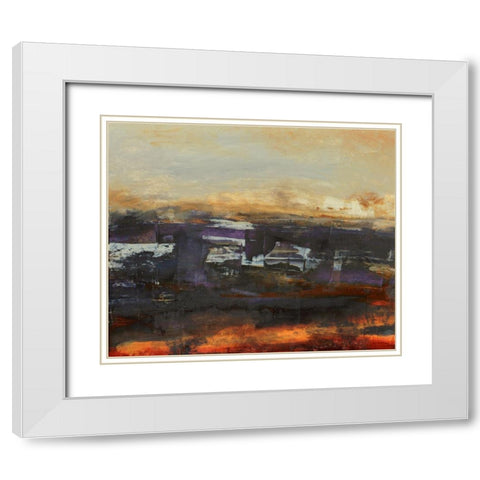 Space to Wander IV White Modern Wood Framed Art Print with Double Matting by Gordon, Sharon