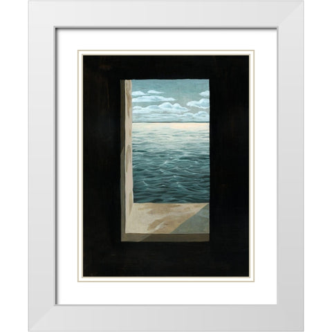 Out of the Lighthouse I White Modern Wood Framed Art Print with Double Matting by Popp, Grace