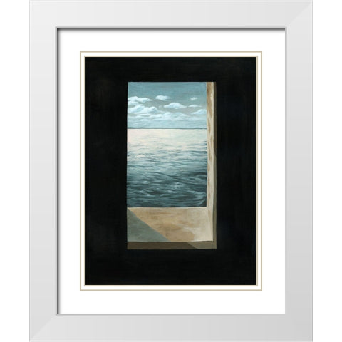 Out of the Lighthouse II White Modern Wood Framed Art Print with Double Matting by Popp, Grace