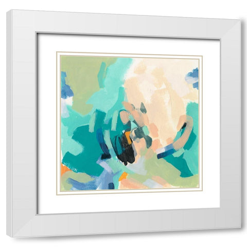Soft Serve I White Modern Wood Framed Art Print with Double Matting by Vess, June Erica
