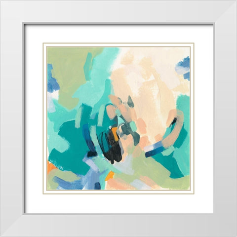 Soft Serve I White Modern Wood Framed Art Print with Double Matting by Vess, June Erica