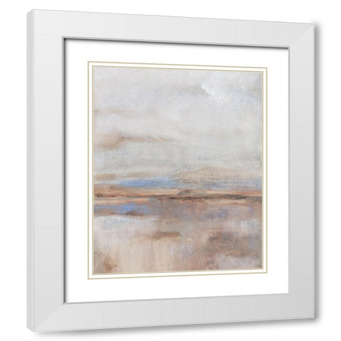 Overcast Day I White Modern Wood Framed Art Print with Double Matting by OToole, Tim