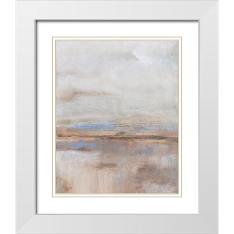 Overcast Day I White Modern Wood Framed Art Print with Double Matting by OToole, Tim
