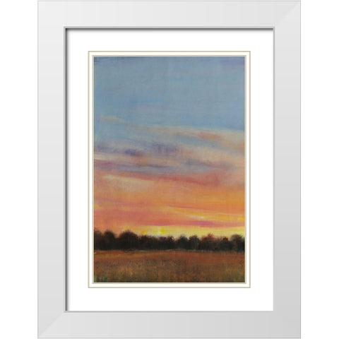 Daylight Fades I White Modern Wood Framed Art Print with Double Matting by OToole, Tim