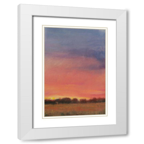 Daylight Fades III White Modern Wood Framed Art Print with Double Matting by OToole, Tim