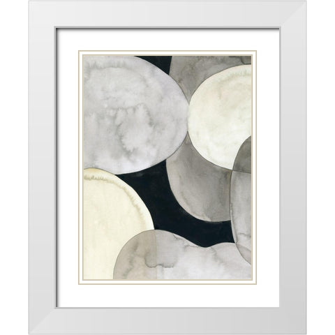 Universal Sound II White Modern Wood Framed Art Print with Double Matting by Popp, Grace