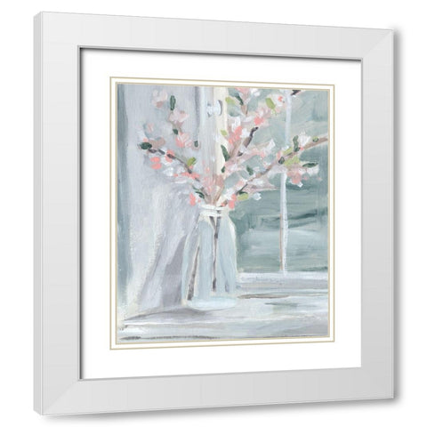 Spring Sunlight I White Modern Wood Framed Art Print with Double Matting by Warren, Annie