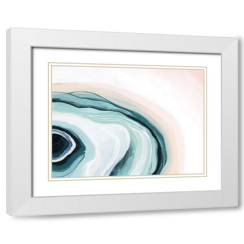 Half Shell IV White Modern Wood Framed Art Print with Double Matting by Popp, Grace