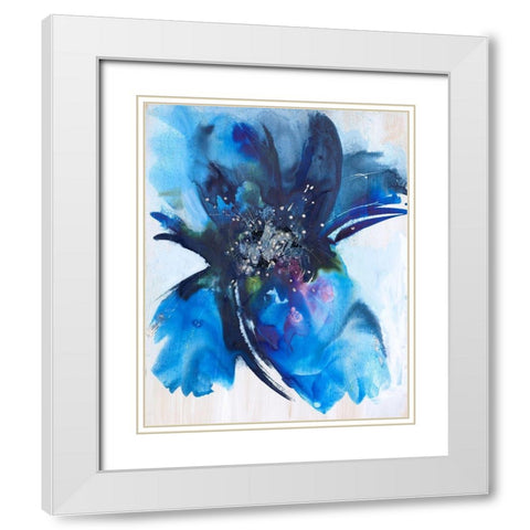 Nature in Costume I White Modern Wood Framed Art Print with Double Matting by Combs, Joyce