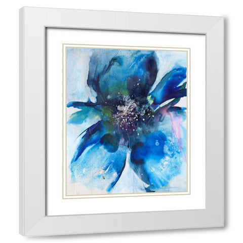 Nature in Costume II White Modern Wood Framed Art Print with Double Matting by Combs, Joyce