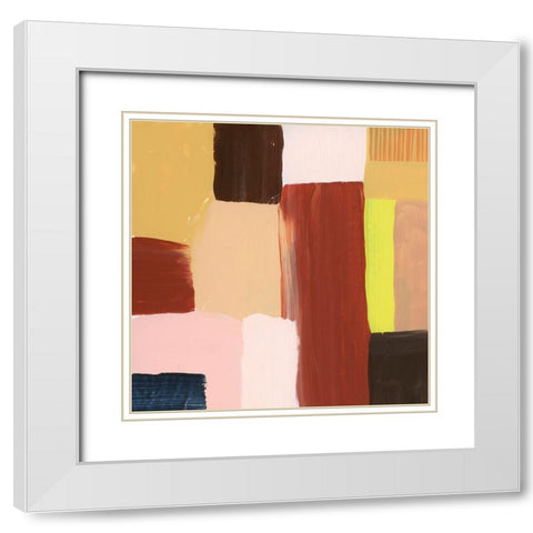 Readymade I White Modern Wood Framed Art Print with Double Matting by Popp, Grace