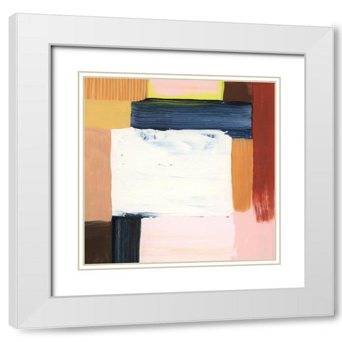 Readymade II White Modern Wood Framed Art Print with Double Matting by Popp, Grace