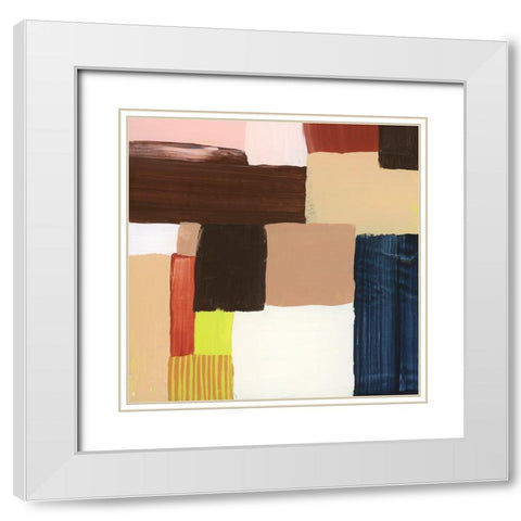 Readymade IV White Modern Wood Framed Art Print with Double Matting by Popp, Grace