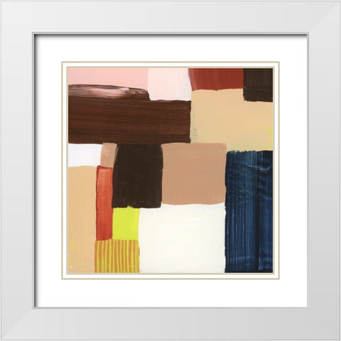 Readymade IV White Modern Wood Framed Art Print with Double Matting by Popp, Grace