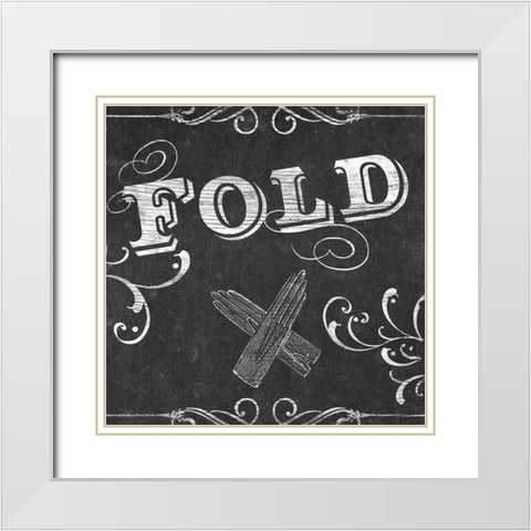 Vintage Laundry Signs VII White Modern Wood Framed Art Print with Double Matting by Vess, June Erica
