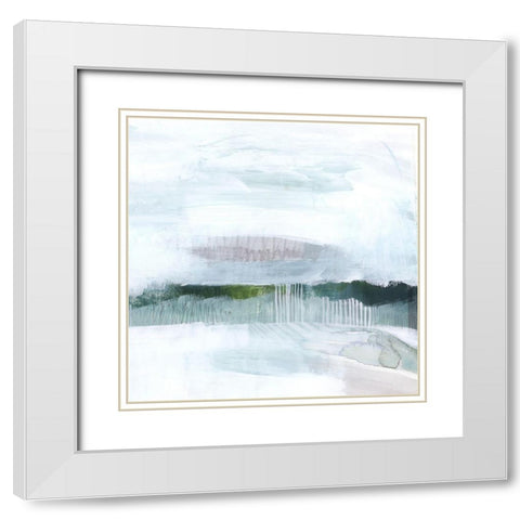 Walk in Winter II White Modern Wood Framed Art Print with Double Matting by Popp, Grace